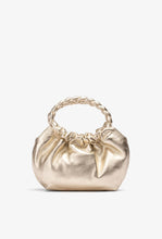Load image into Gallery viewer, Unisa | Zameli Small Metallic Handbag with braided handles