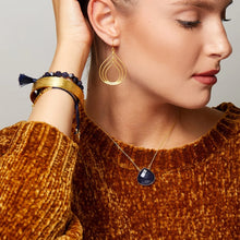 Load image into Gallery viewer, Ashiana | Acapulco Necklace | Navy Sunstone