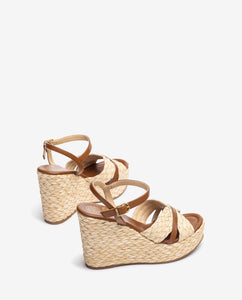 Unisa | Meris | Raffia Wedge