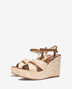Unisa | Meris | Raffia Wedge