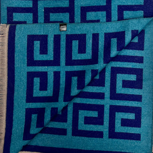 Maze Print Cashmere Feel Scarf