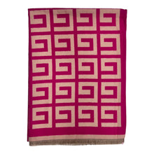 Load image into Gallery viewer, Maze Print Cashmere Feel Scarf