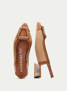Hispanitas | Dali  Raffia Slingback