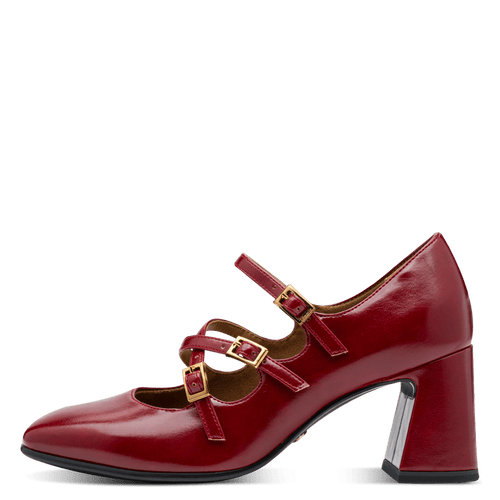 Tamaris | Square Toe Block Heel Pumps