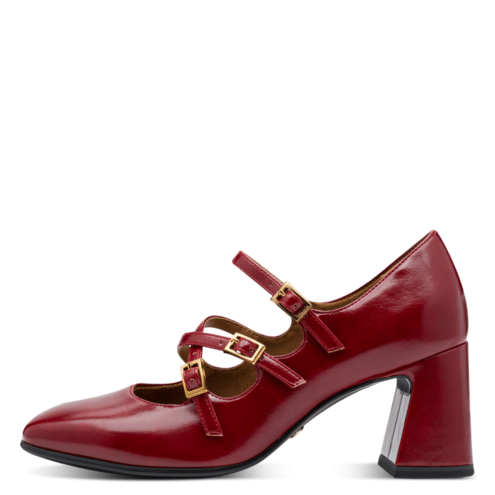 Tamaris | Square Toe Block Heel Pumps