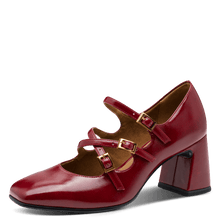 Load image into Gallery viewer, Tamaris | Square Toe Block Heel Pumps
