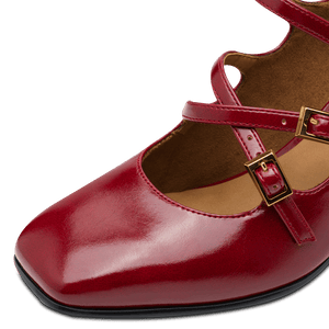 Tamaris | Square Toe Block Heel Pumps