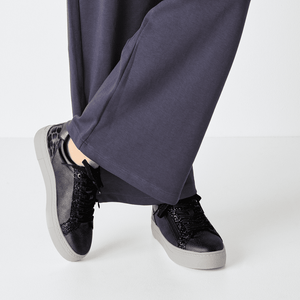 Tamaris | Metallic Trainer with Side Zip
