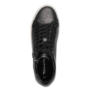 Tamaris | Metallic Trainer with Side Zip