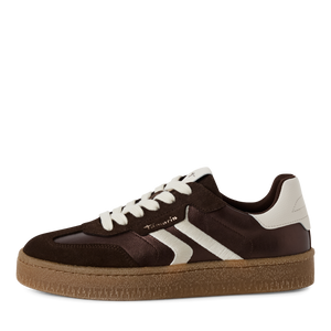 Tamaris | Chocolate Suede Sneaker