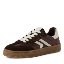 Load image into Gallery viewer, Tamaris | Chocolate Suede Sneaker