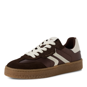 Tamaris | Chocolate Suede Sneaker