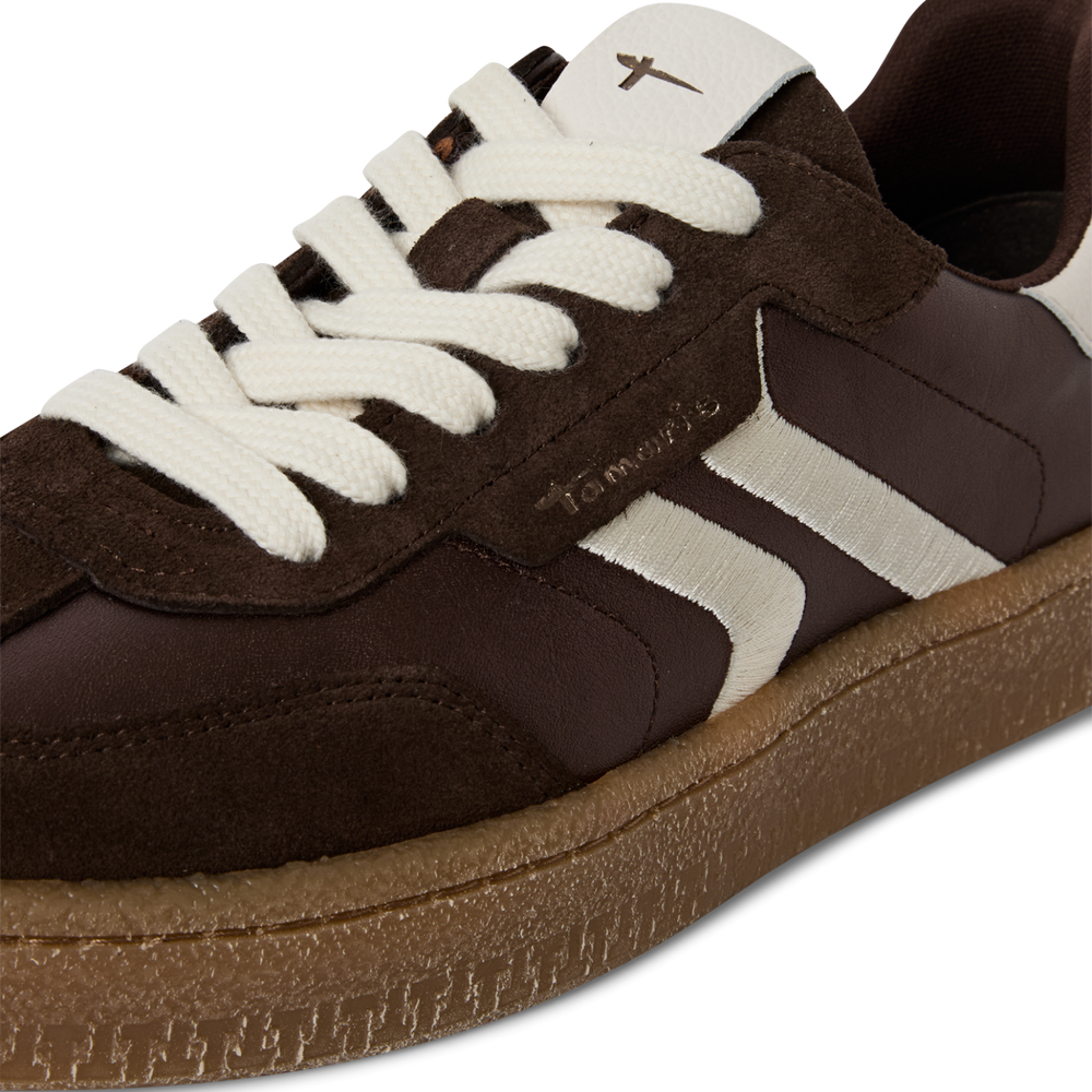 Tamaris | Chocolate Suede Sneaker