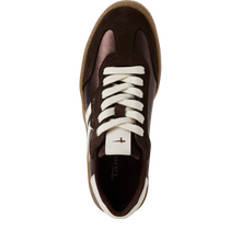 Load image into Gallery viewer, Tamaris | Chocolate Suede Sneaker