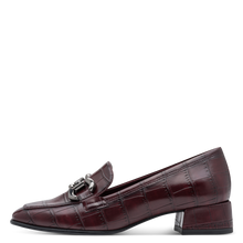 Load image into Gallery viewer, Tamaris | Heeled Croco Loafer | Coming Soon