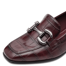 Load image into Gallery viewer, Tamaris | Heeled Croco Loafer | Coming Soon