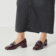 Load image into Gallery viewer, Tamaris | Heeled Croco Loafer | Coming Soon