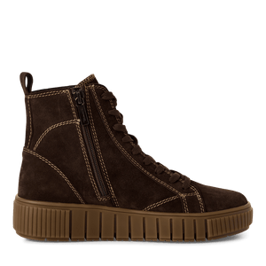 Tamaris | Chocolate Suede Hi-Top