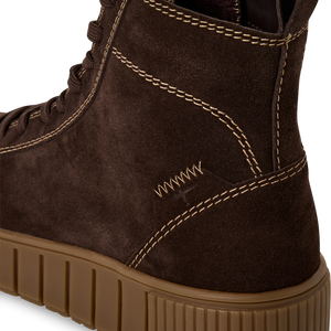 Tamaris | Chocolate Suede Hi-Top