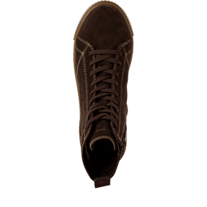 Tamaris | Chocolate Suede Hi-Top