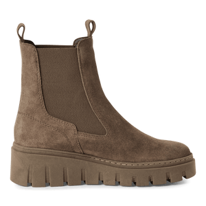 Tamaris | Suede Wedge Chelsea Boot