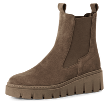 Load image into Gallery viewer, Tamaris | Suede Wedge Chelsea Boot