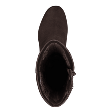 Load image into Gallery viewer, Tamaris | Long Suede Block Heel Boot