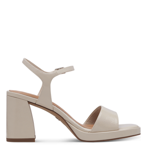 Tamaris | Ivory Patent Sandal
