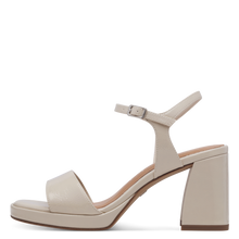 Load image into Gallery viewer, Tamaris | Ivory Patent Sandal