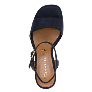Tamaris | Navy Suede Sandals