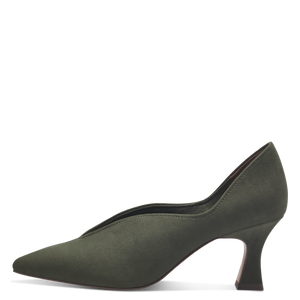 Marco Tozzi High Vamp Court Shoes RED FOOTWEAR