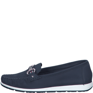 Marco Tozzi | Navy Deck Shoe