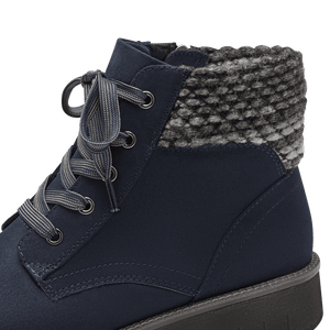 Marco Tozzi Laced Wedge Boot
