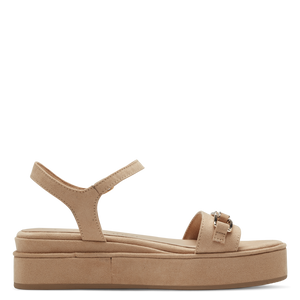 Marco Tozzi | Suede Flatform Sandal