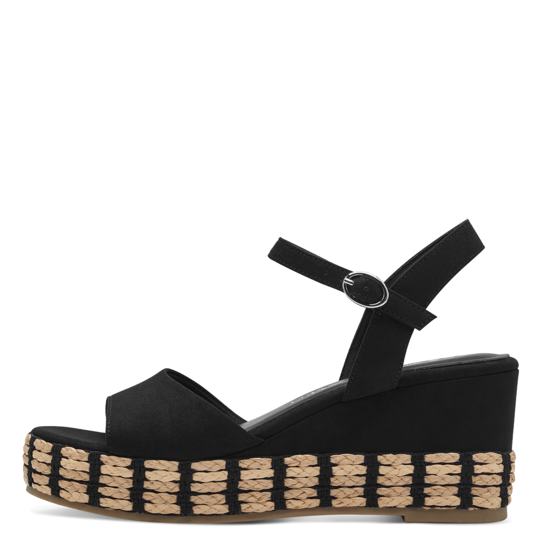 Marco Tozzi | Suede Wedge Sandal