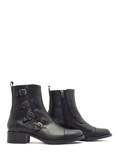 Alpe Buckle Ankle Boots