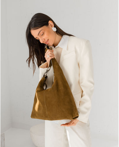 BIBA | Jackpot | Suede Shoulder Bag