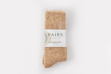 Load image into Gallery viewer, Ultra Soft Undyed Alpaca Bed Socks