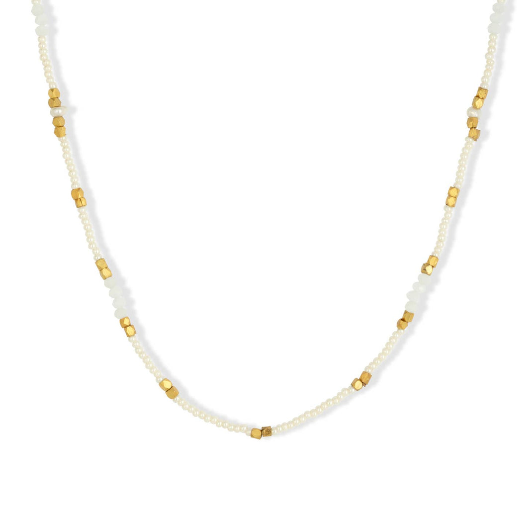 Ashiana | Riley Necklace | White
