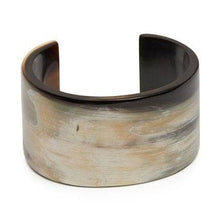 Load image into Gallery viewer, BRANCH | White Horn Statement Cuff Bangle