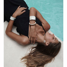 Load image into Gallery viewer, BRANCH | White Horn Statement Cuff Bangle