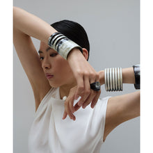 Load image into Gallery viewer, BRANCH | White Horn Statement Cuff Bangle