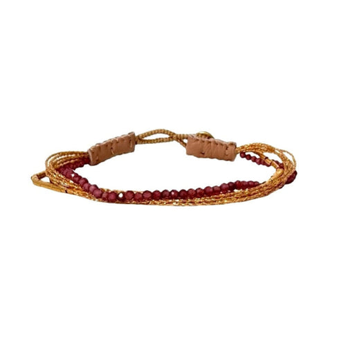 IBU JEWELS | Bracelet | Lulu Ash | Garnet