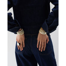 Load image into Gallery viewer, BRANCH | White Horn Statement Cuff Bangle