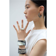Load image into Gallery viewer, BRANCH | White Horn Statement Cuff Bangle