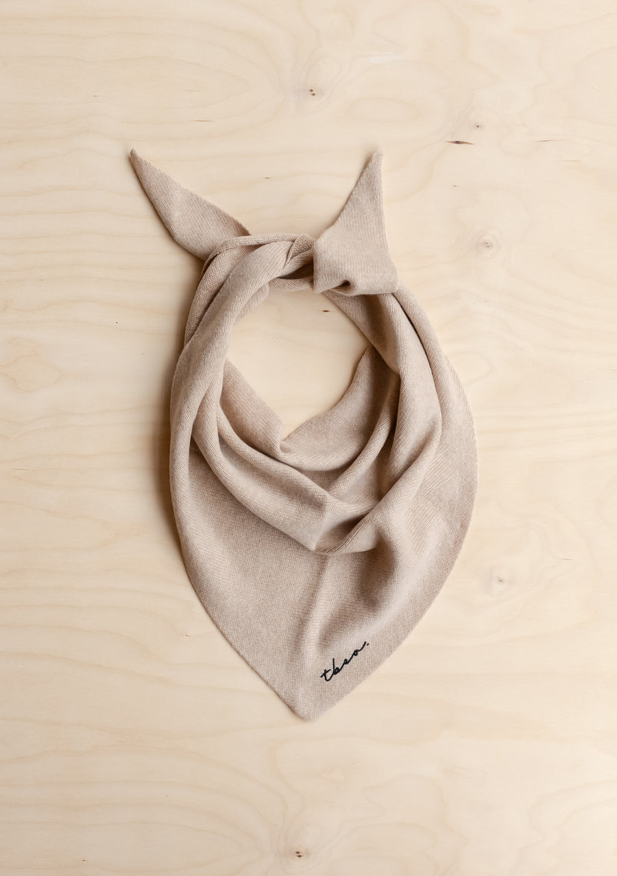 Merino Wool Triangle Scarf