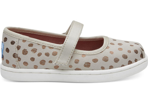 Toms Rose Gold Dot Infant