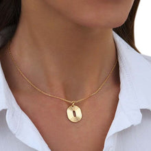 Load image into Gallery viewer, Statement Gold Oval gold necklace from Lovely Day Jewellery.  