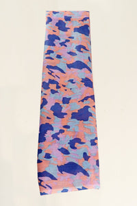 Abstract Print Cotton Scarf