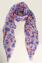 Load image into Gallery viewer, Abstract Print Cotton Scarf